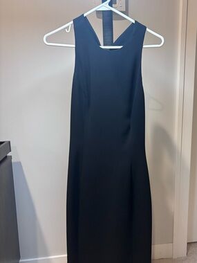 Jones New York Black-n-Bling (back) Fitted Sleeveless Dress